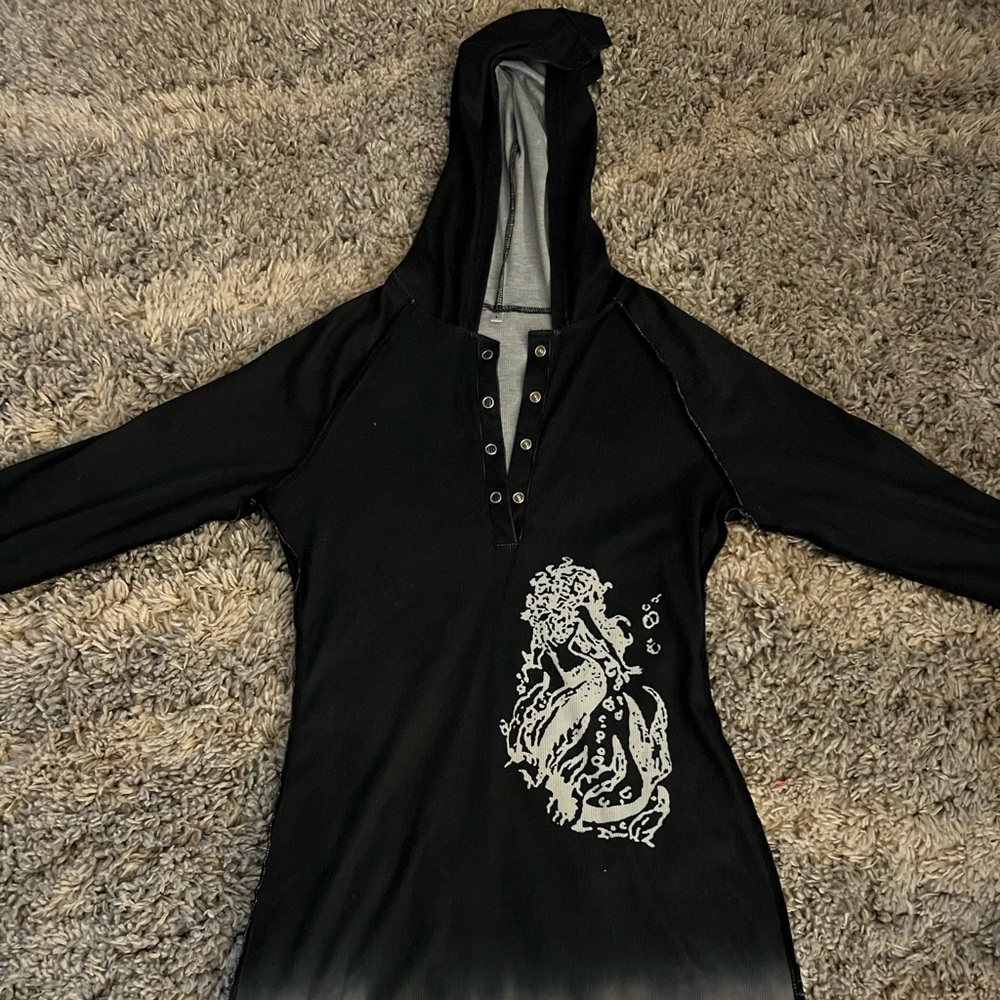 Dress hoodie top